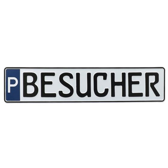 Besucherparkplatz Schild