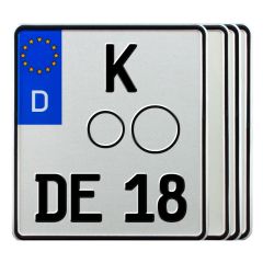 Motorradkennzeichen