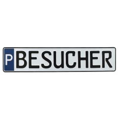 Besucherparkplatz Schild