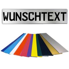 Individuelles Funschild