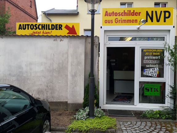 Schilderpartner für Autoschilder in Grimmen