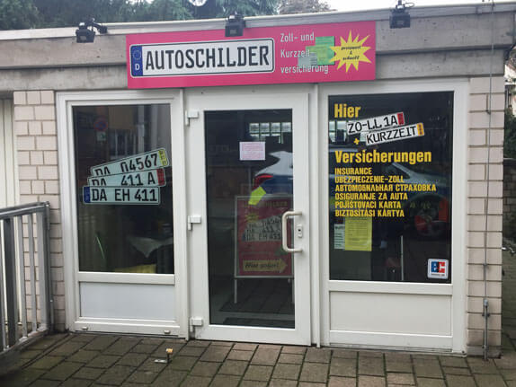 Schillderpartner Kennzeichen in Pfungstadt kaufen