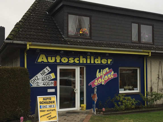 Schilderpartner für Autoschilder in Osterholz-Scharmbeck