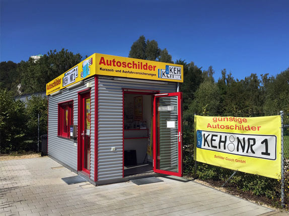 Schilderpartner für Autoschilder in Kelheim