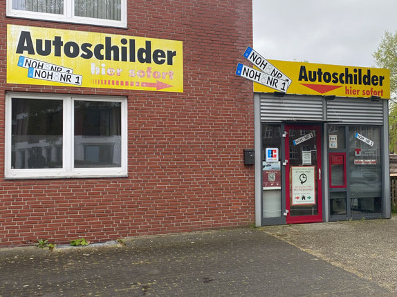 Schilderpartner für Autoschilder in Nordhorn