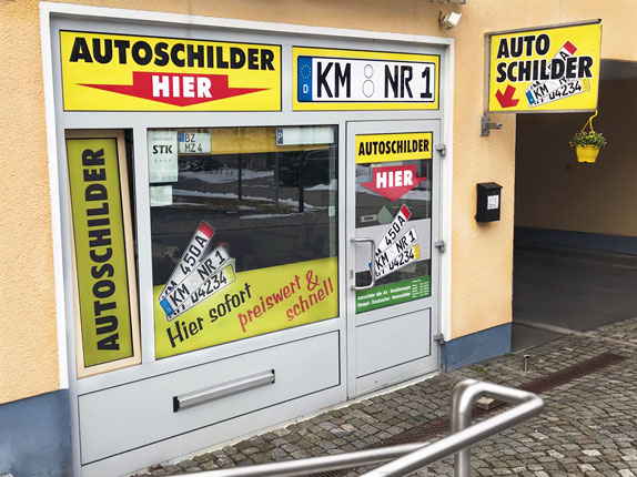Schilderpartner für Autoschilder in Kamenz