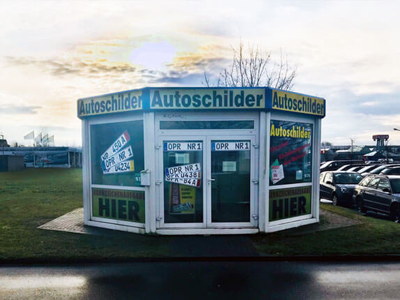 Schilderpartner für Autoschilder in Neuruppin