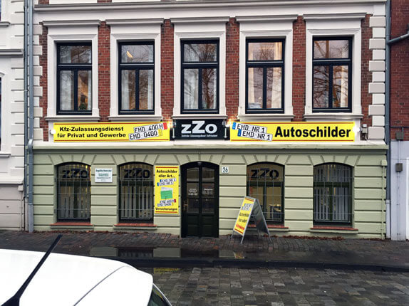 Schilderpartner für Autoschilder in Emden