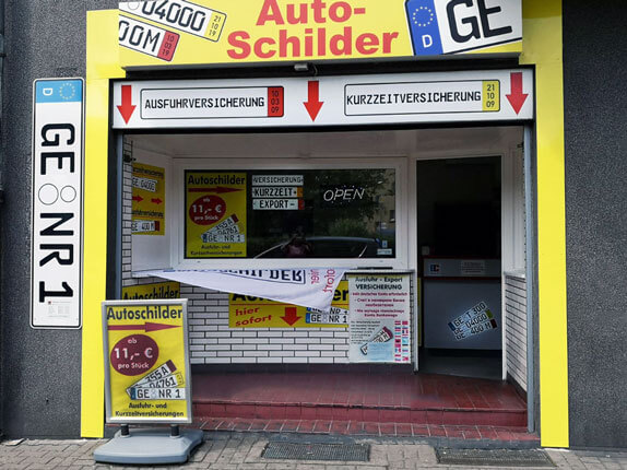 Schillderpartner für Autoschilder in Gelsenkirchen