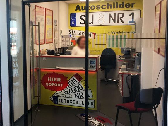 Schilderpartner für Autoschilder in Meckenheim