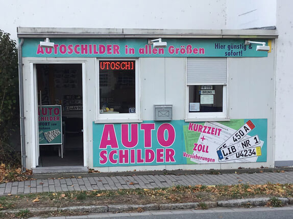 Schilderpartner für Autoschilder in Bad Liebenwerda