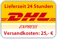 Lieferung mit DHL Express