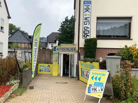 Außenansicht vom Kooperationspartner von Buffalo Autoschilder in Iserlohn