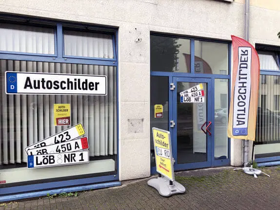 Außenansicht vom Kooperationspartner vom Schilder Service in Löbau