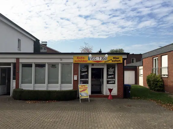 Außenansicht vom Kooperationspartner für Autoschilder bei Schilder Tönjes in Vechta