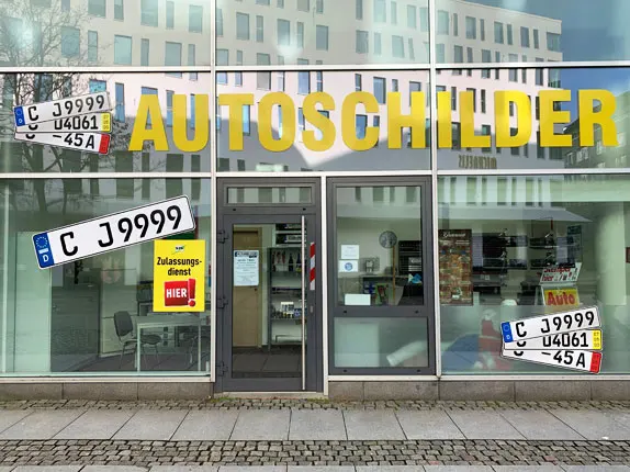 Außenansicht vom Kooperationspartner vom Schilderdienst STK in Chemnitz