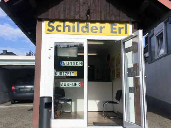 Außenansicht vom Kooperationspartner von Autoschilder Erl in Iserlohn