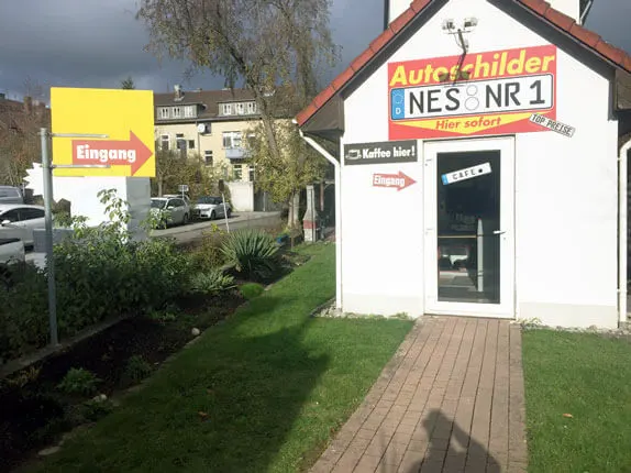 Außenansicht vom Kooperationspartner vom Schilder Service in Bad Neustadt (Saale)