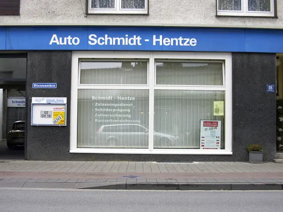 Außenansicht vom Kooperationspartner von Autoschilder Steininger in Gütersloh