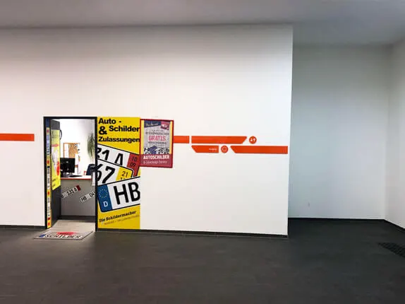 Außenansicht vom Kooperationspartner von Autoschilder Warnke + Hallmann in Bremen (Nord)