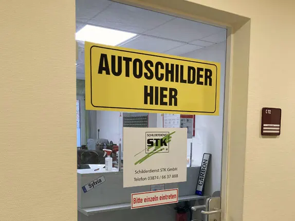 Außenansicht vom Kooperationspartner vom Schilderdienst STK in Ludwigslust