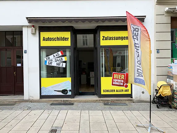 Außenansicht vom Kooperationspartner vom Schilderdienst STK in Görlitz