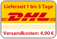Lieferung mit DHL Paket