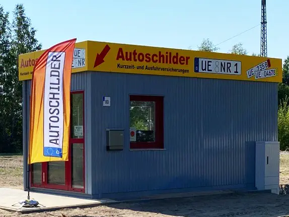 Außenansicht vom Kooperationspartner von Buffalo Autoschilder in Uelzen