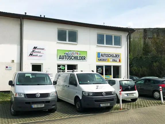 Außenansicht vom Kooperationspartner vom Schilderdienst STK in Plauen