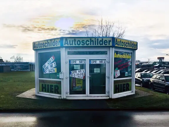 Außenansicht vom Kooperationspartner vom Schilderdienst STK in Neuruppin
