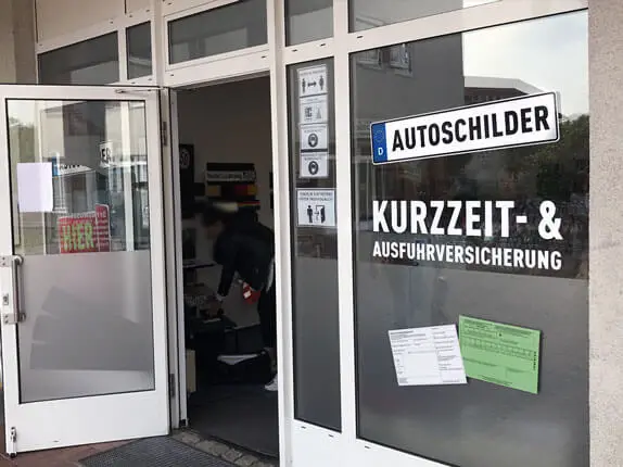 Außenansicht vom Kooperationspartner vom Auto Reflex Schilderdienst in Werder