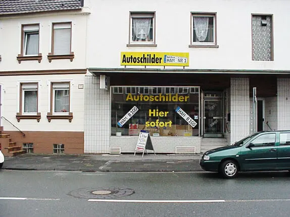 Außenansicht vom Kooperationspartner von Autoschilder Steininger in Hamm