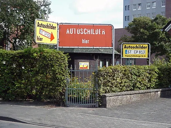 Außenansicht vom Kooperationspartner von Autoschilder BGT in Steinfurt